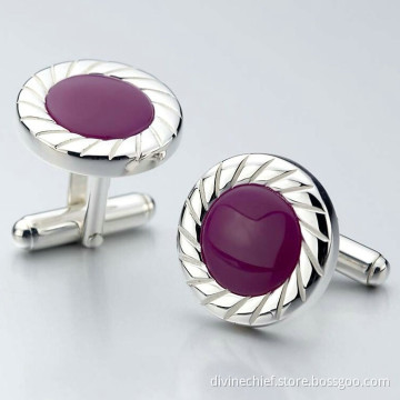 Bulk Cufflinks Ball Shape Cufflinks Custom 925 Silver Cufflinks For Mens Shirts